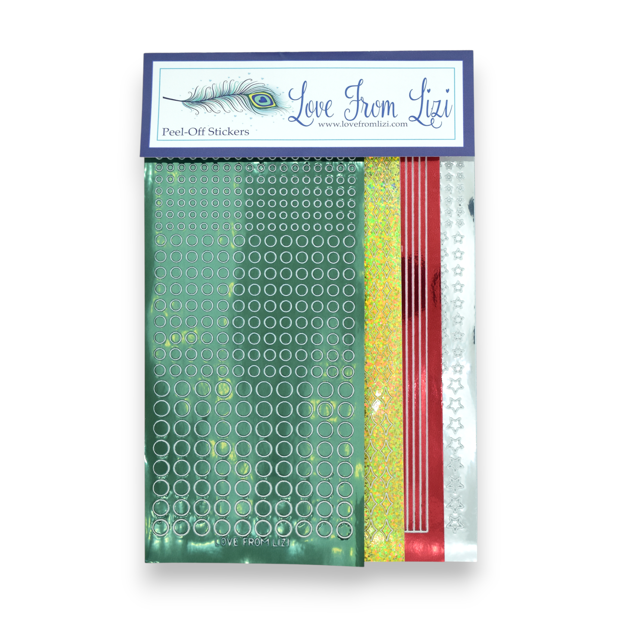 Festive Tails - Variety Peel-Off 4 Pack